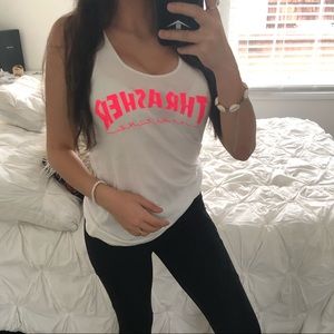 Thrasher Mag logo Racer Back Tank